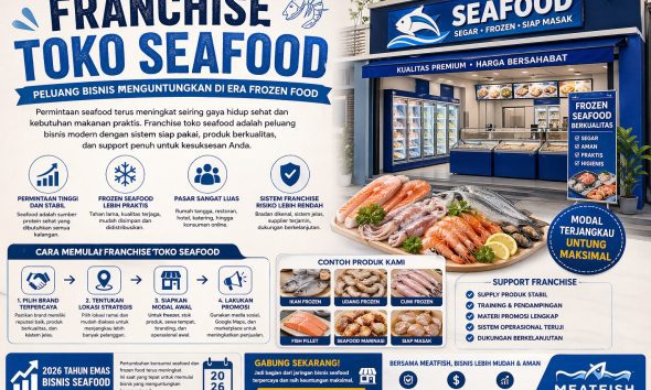 Franchise toko seafood