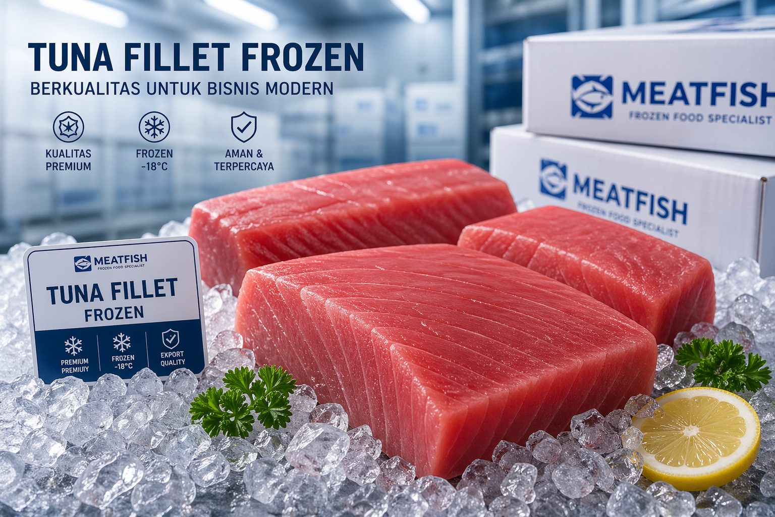 Jual tuna fillet frozen