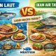 Ikan laut vs ikan air tawar