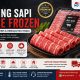 Jual daging sapi slice frozen