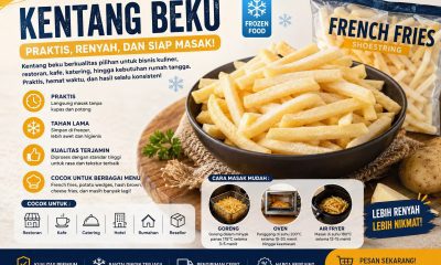 kentang beku